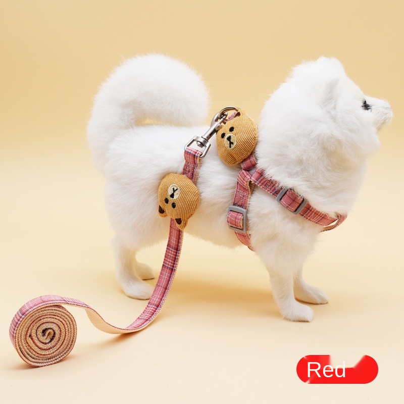 Dog Rope Bear Puppet Dog Traction Rope Adjustable Cat Rope Dog Rope Dog Chain Cat Rope Pet Traction Rope — image 4