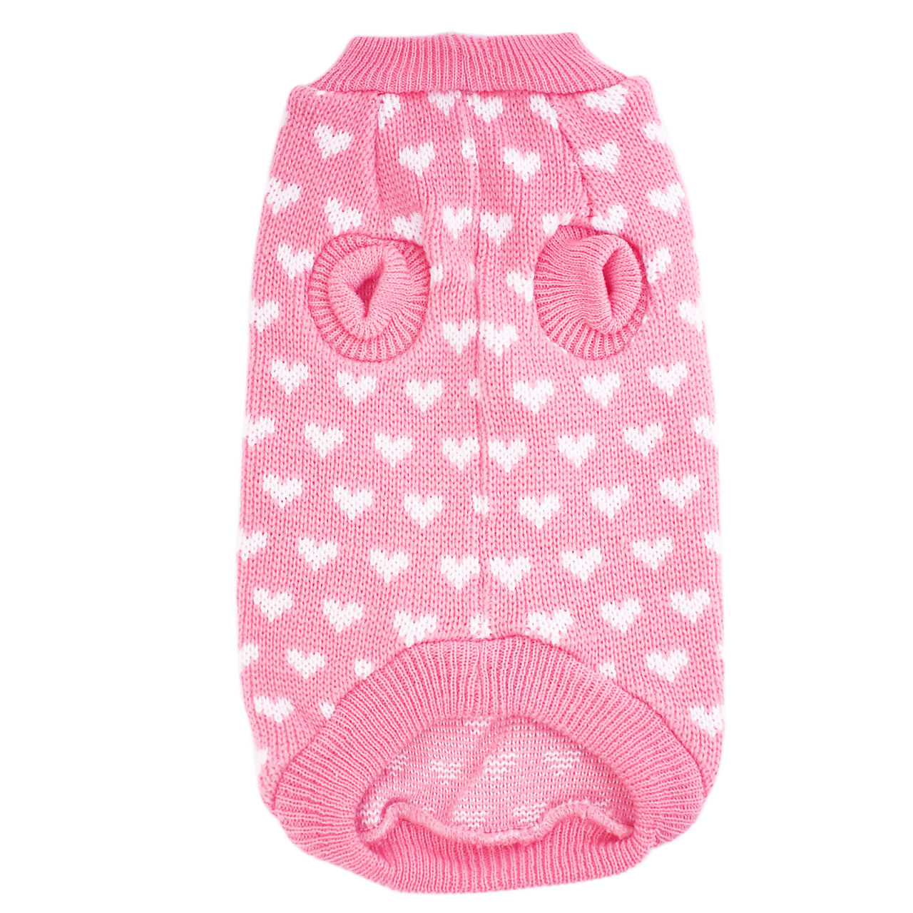 Autumn And Winter New Pet Sweater Cute Heart Pattern Dog Clothes Pet Supplies — image 3