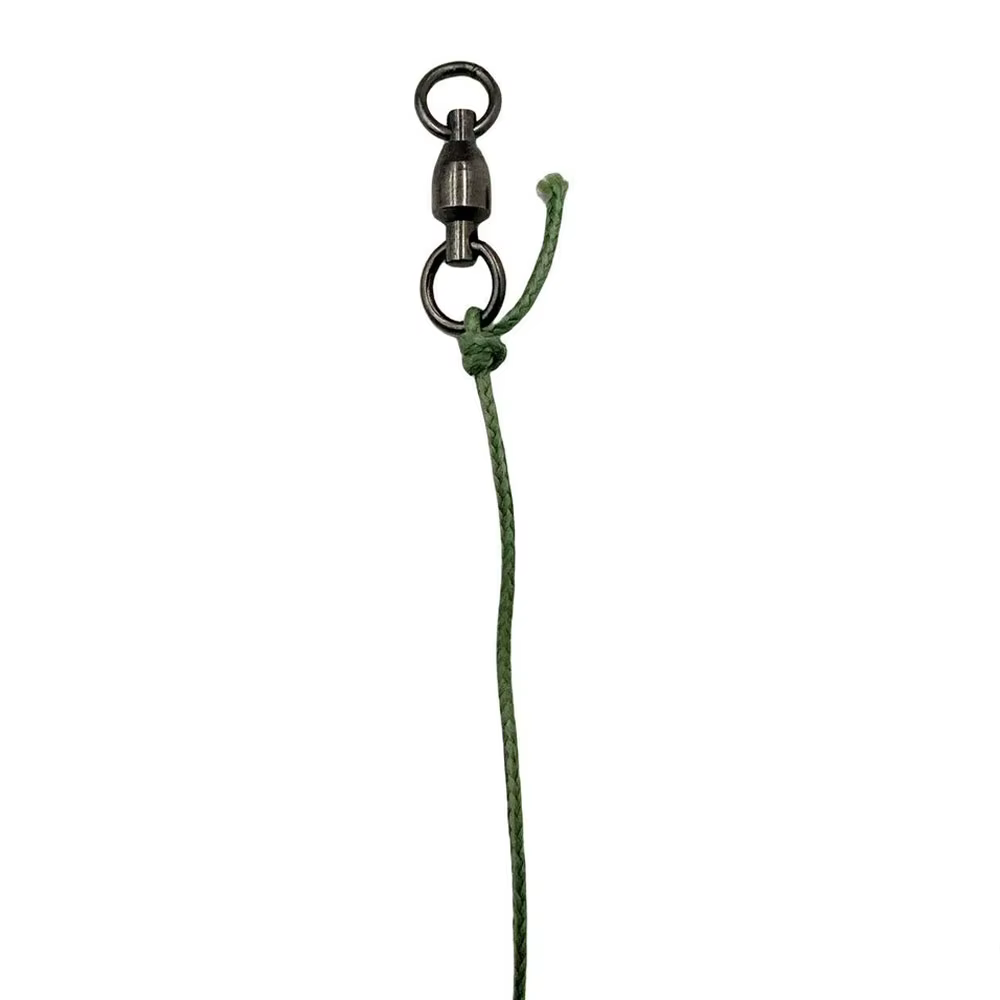 Outdoor Catfish Fishing Gear Set - 1 Heavy-Duty Single Hook, 1 Triple Anchor Hook, Anti-Bite Pe Tubing (Freshwater Night Fishing) — image 3
