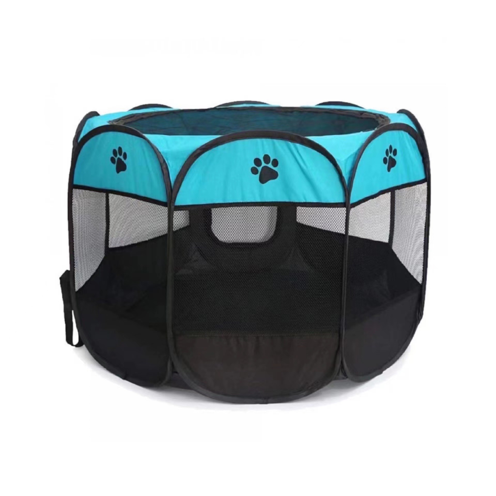 New Cat Kennel Dog Kennel Detachable And Washable Octagonal Pet Cage Waterproof Oxford Cloth Grab Dog Tent Octagonal Fence — image 7