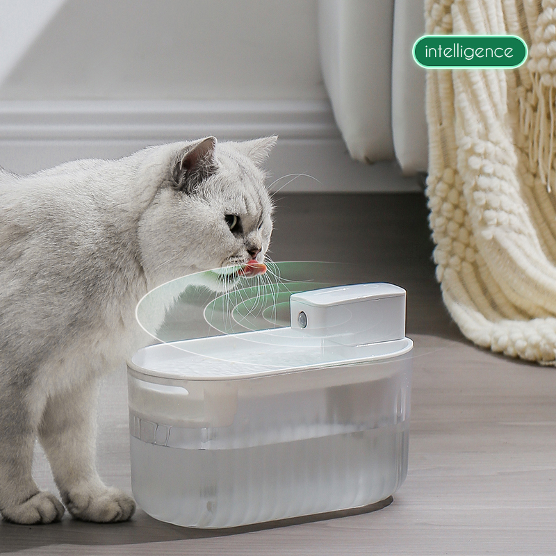 Dispensador de agua para mascotas inalámbrico Circulación automática de agua — imagen 4