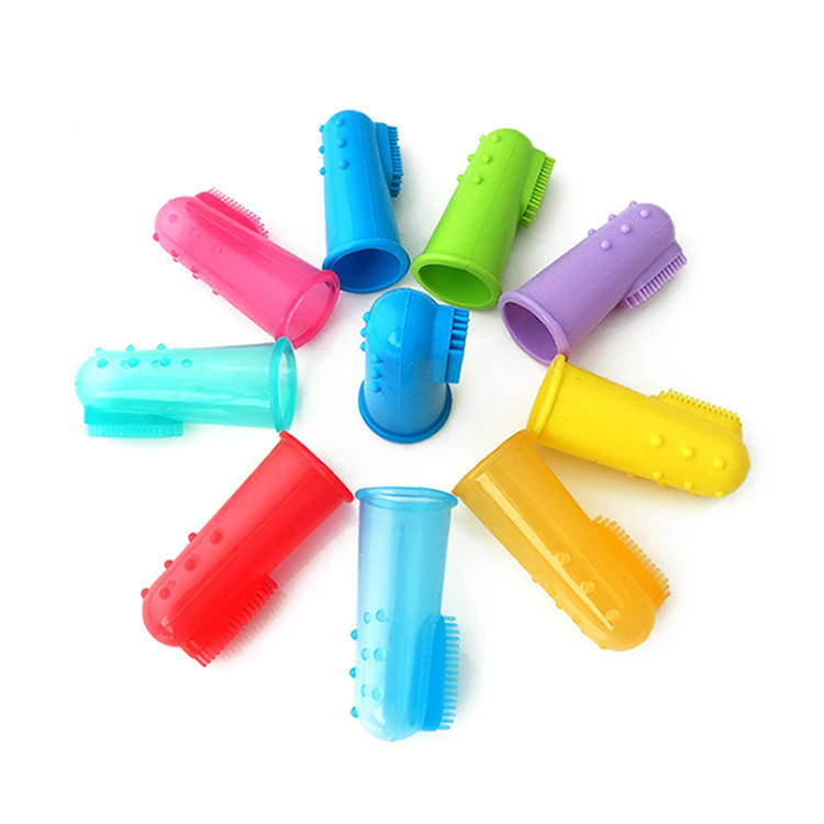 Pet Toothbrush Silicone Finger Dog Toothbrush Cat Finger Sets Brushing Teeth Oral Cleaning Supplies — image 6