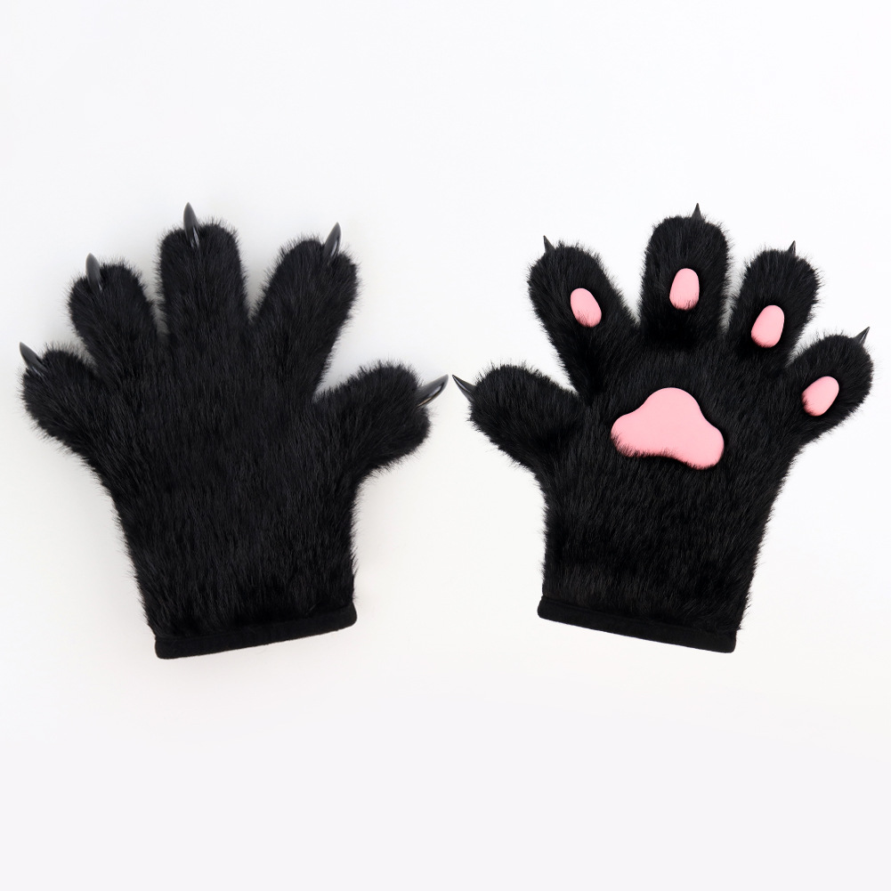Garras de Gato Realistas para Cosplay, Concha de Carne Fuzzy - Manos de Animal — imagen 5