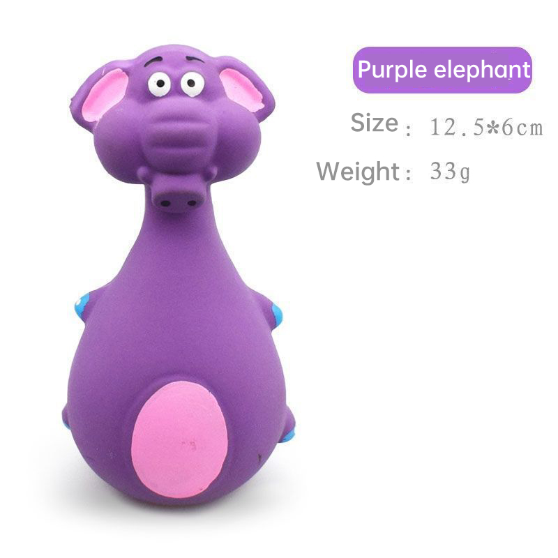 Pet Supplies Dog Toys Dog Voice Latex Cute Cartoon Toys Bite Resistant Latex Toys — image 5