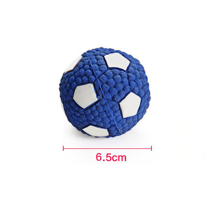 Dog Toys Latex Rugby Tennis Dog Bite Sound Ball Pet Toys — image 10