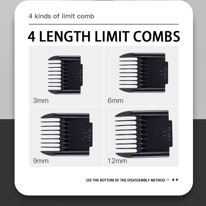 Electric Pet Clipper Grooming Kit For Dogs Reachageable Trimmer Haircut Cat Hair Cutting Remover Professional Machine Set — image 4