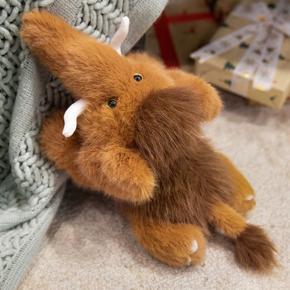 Mamut de Peluche Realista para Decoración Hogareña, Juguetes para Niños y Adultos, Regalo Navidad Cumpleaños — imagen 5