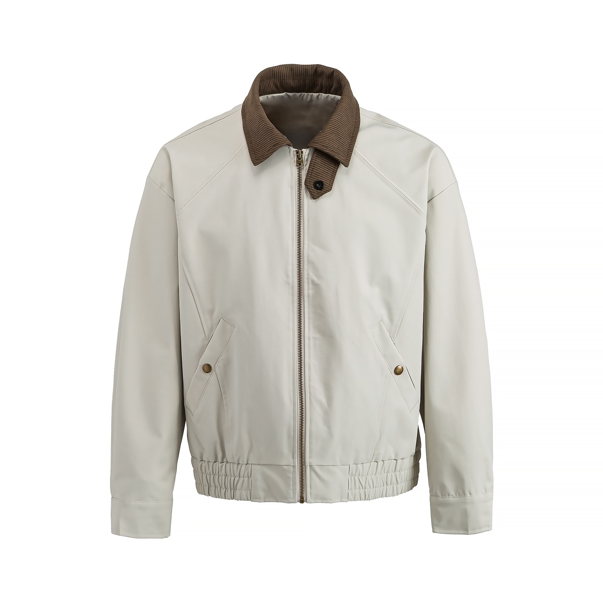 Collar Hunting Jacket Men's Vintage Casual Workwear Coat — image 7