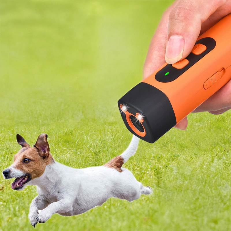 2025 Dog Repellent: Ultrasonic dog training device, rechargeable dog bark deterrent with LED flashlight — image 6