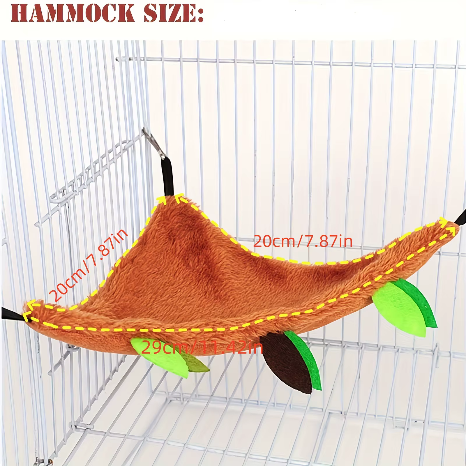 5pcs/set Hamaca de Peluche de Algodón para Hámster, Columpio Redondo para Ratas, Roedores, Animales Pequeños y Cuyos, Nidos de Doble Capa, Suministros para Mascotas — imagen 2