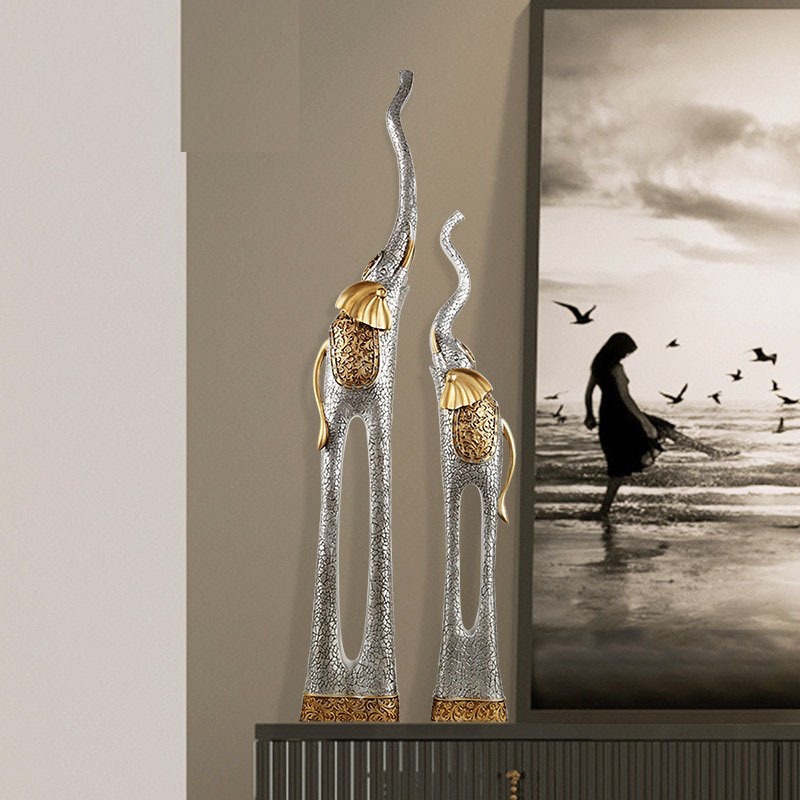 Ornamento Versátil y Creativo de Elefante Estilo Retro Europeo — imagen 10
