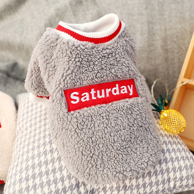 Soft Pet Clothes Dog Saturday Pet Clothes — image 7
