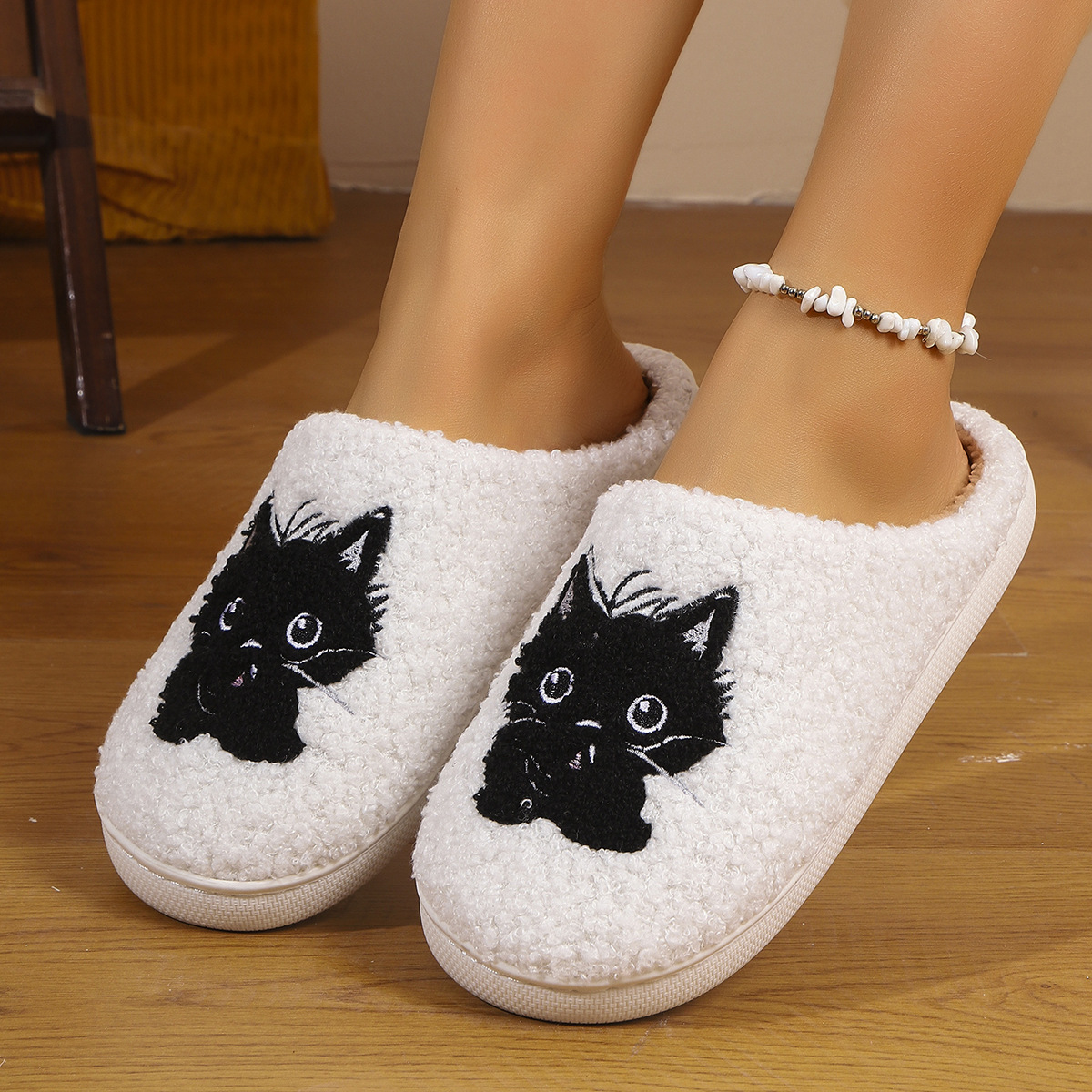 Black Kitten Slipper — image 3