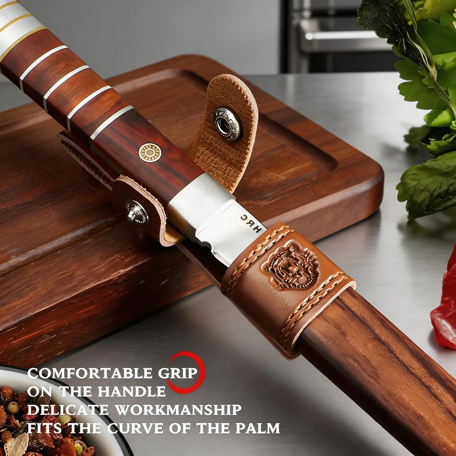 1/2/3 Straight Blade Kitchen Knife Set, Professional Kitchen Fruit Knife, Portable Cutting Knife, High Hardness Japanese Knife — image 5