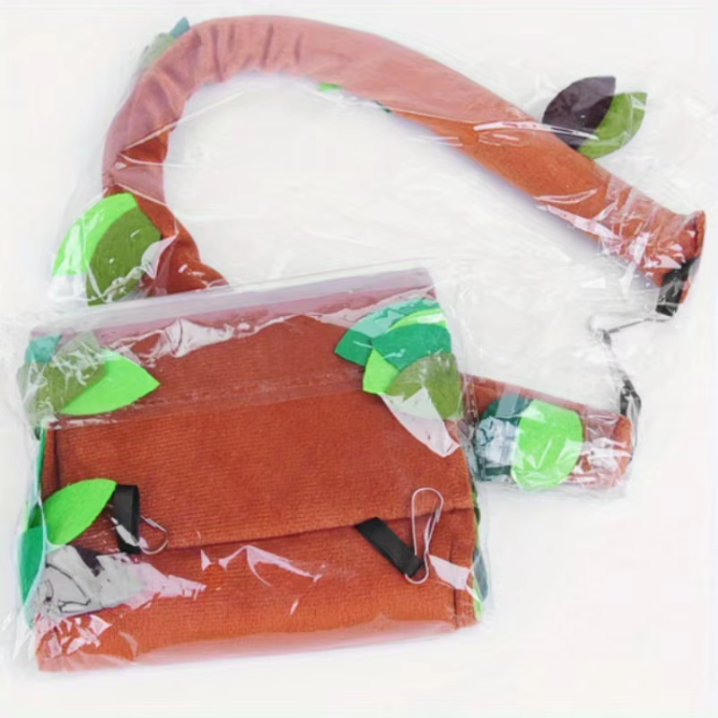5pcs/set Hamaca de Peluche de Algodón para Hámster, Columpio Redondo para Ratas, Roedores, Animales Pequeños y Cuyos, Nidos de Doble Capa, Suministros para Mascotas — imagen 6