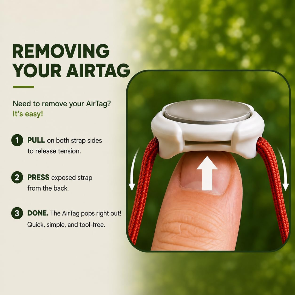 AirTag Holder For Cat & Small Dog Collars 2 Sizes Included — image 5