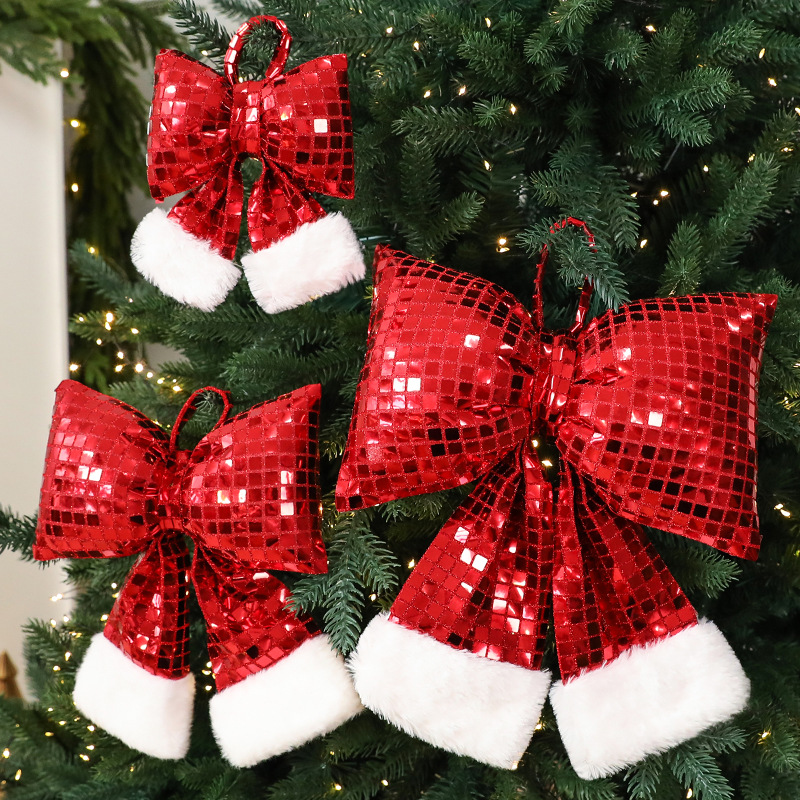 Adorno de Mariposa Brillante para Árbol de Navidad, Decoración de Vidrio para Ventana Hotel y Colgador de Navidad — imagen 4
