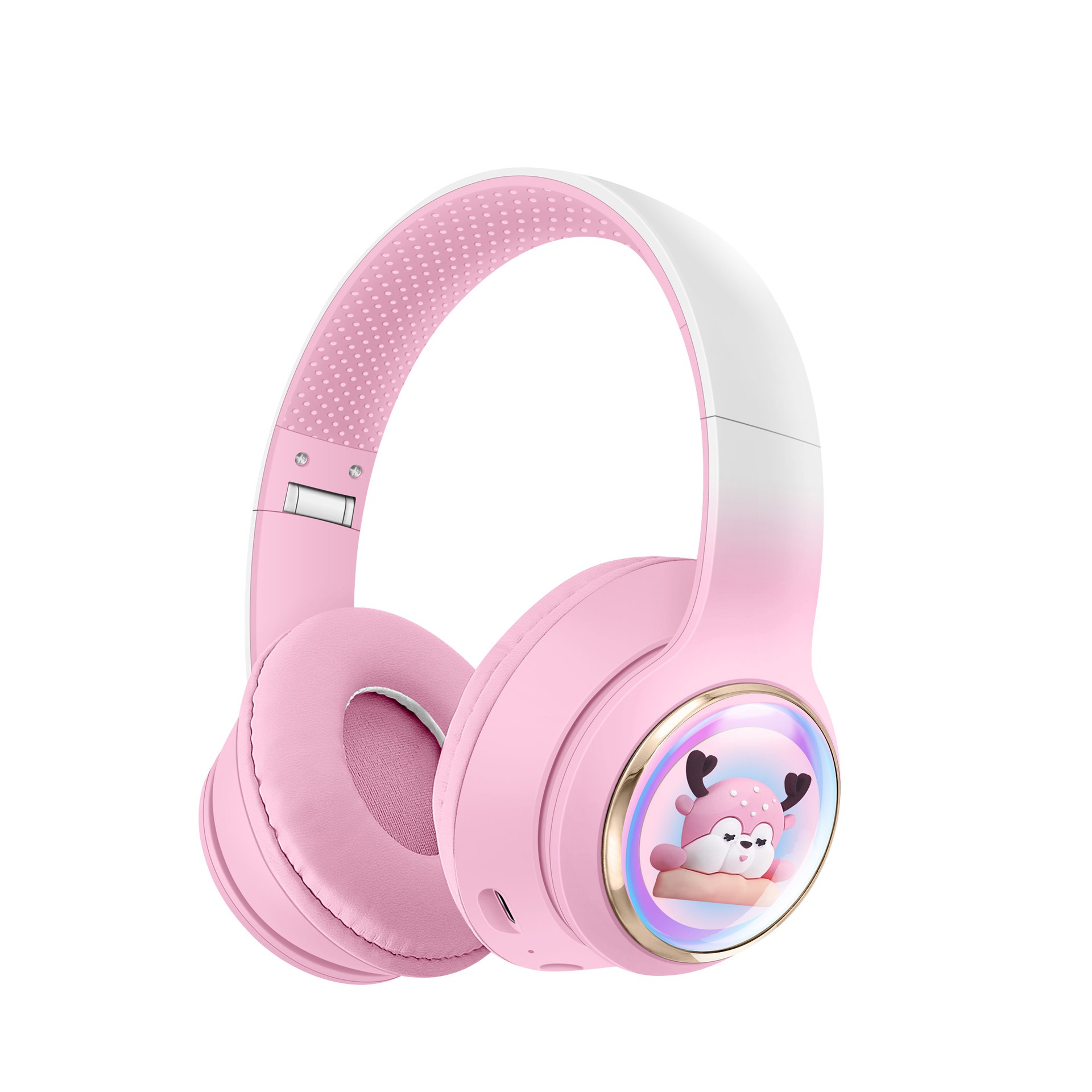 AKZ-56 Earphones Space Cabin Cute Cartoon Pet Bluetooth Headwear Large Battery Earphones Foldable Earphones — image 4