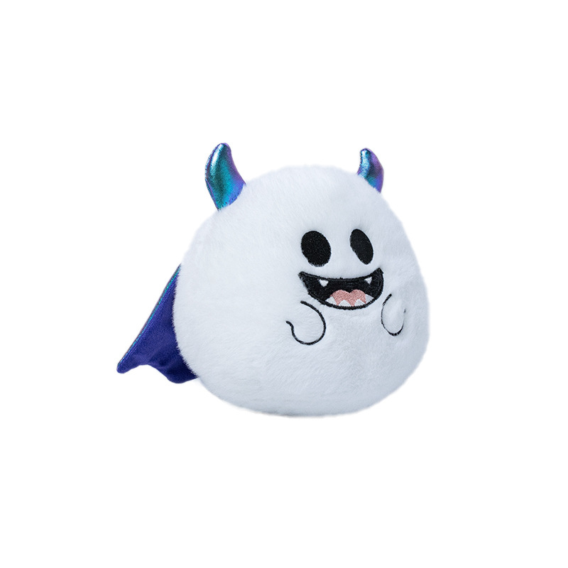 Muñecos de Peluche de Serie Halloween: Calabaza, Araña divertida, Murciélago, Fantasma y Muñeca de Bruja — imagen 6