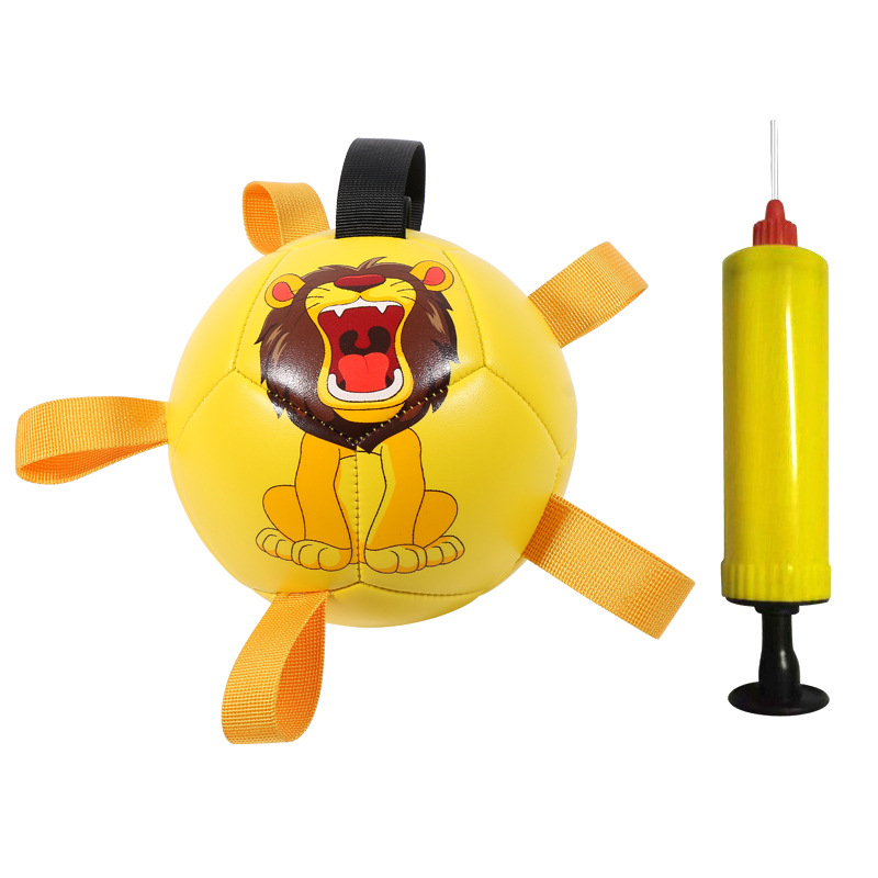 Pet Ball Toy Outdoor Interactive Football Dog Training Ball Multifunctional Rope Biting Dog Ball Dog Toy — image 6