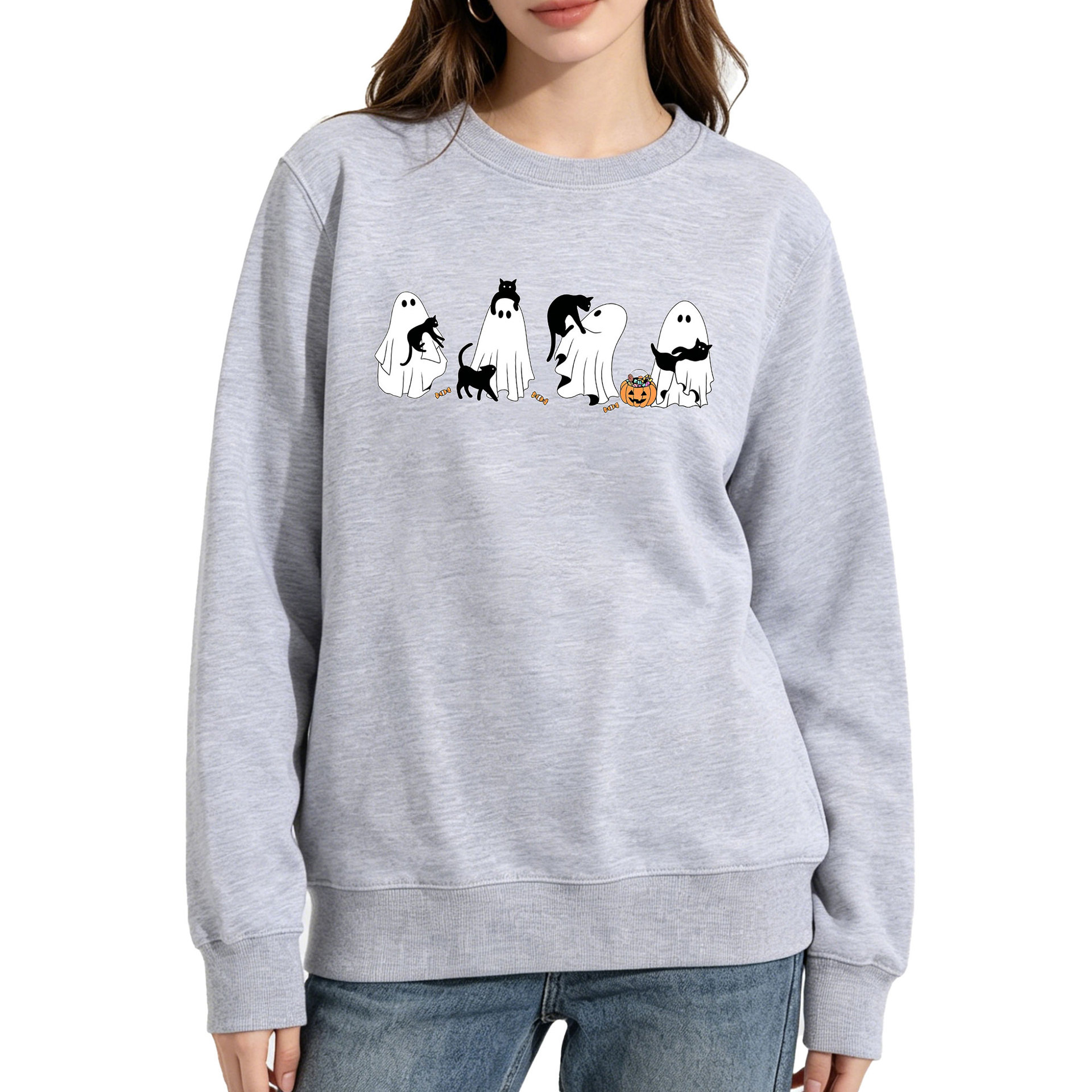Ghost Cat hoodie — image 4