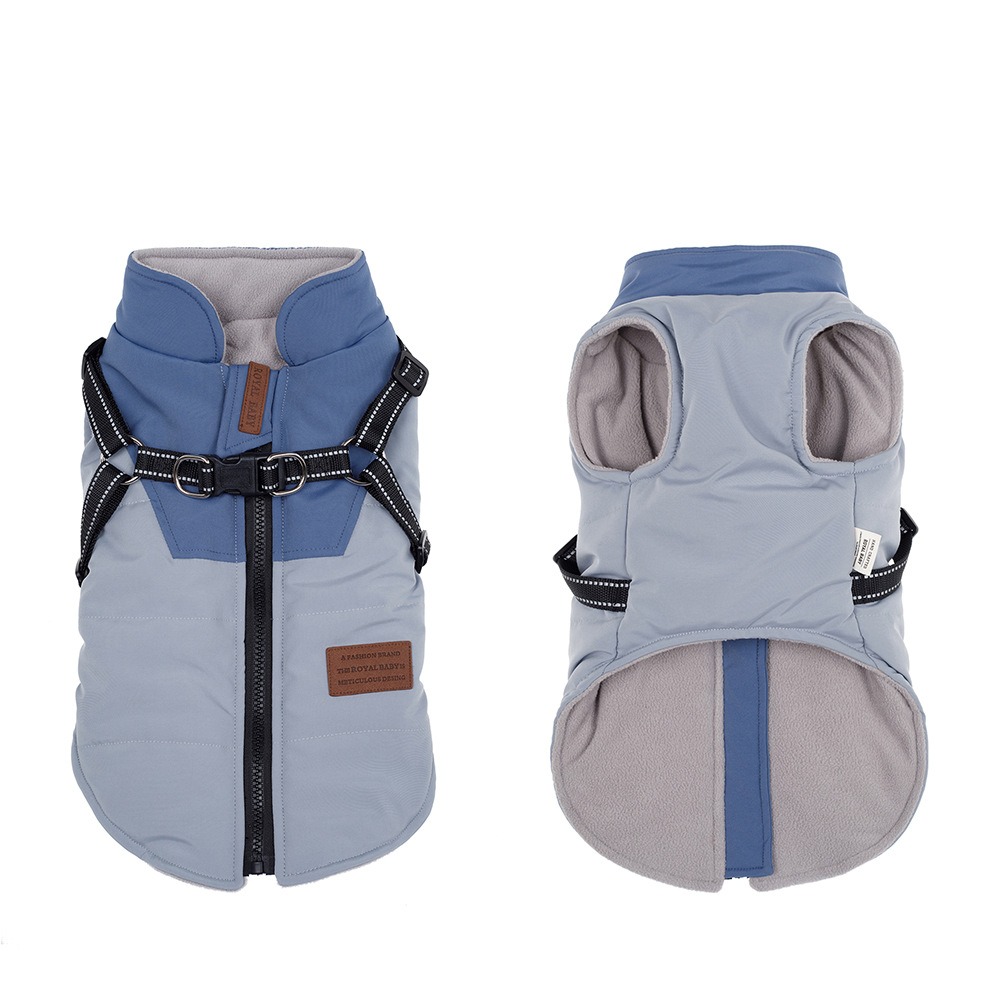 Pet Dog Clothes Warm and Thickened Autumn and Winter Two legged Teddy Bears Pomeranian Schnauzer Small Dog Vest — image 16