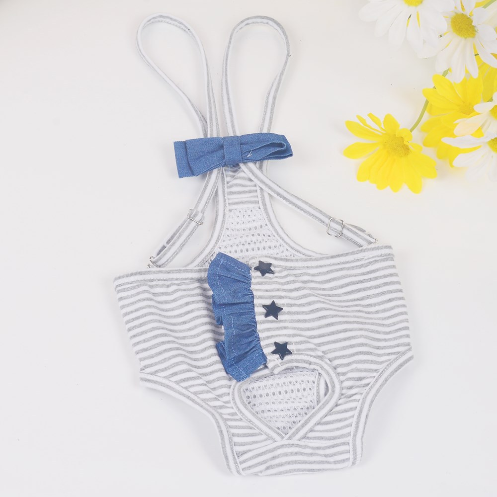 New Pet Physiological Pants Banana Print Strap Small Dog Bitches Hygiene Pants Dog Menstrual Pants — image 5