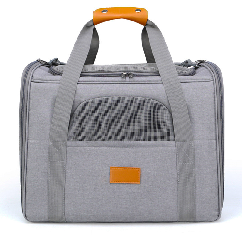 Cat Backpack Portable Folding Pet Go out Bag Breathable Single Shoulder Hand Cat Bag Large Capacity — image 7