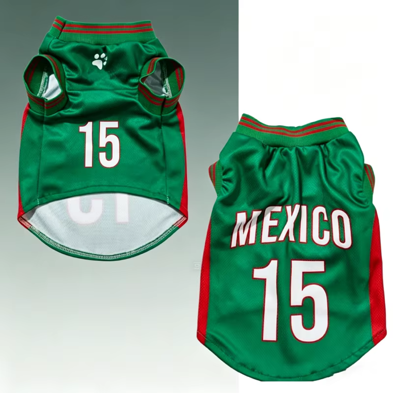 Camiseta de Fútbol Ligera para Perros Verano Transpirable Malla Suave — imagen 6