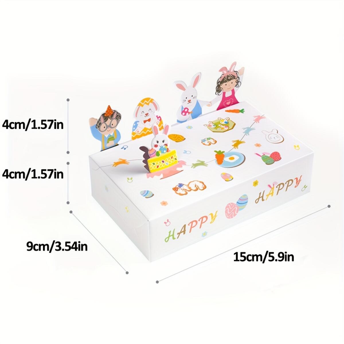 Cajas Regalo de Peluche en 3D para Conejos - 10 Unidades — imagen 3