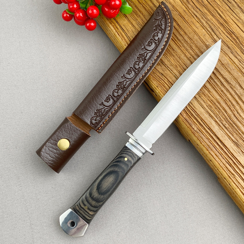 Cuchillo de Pescar, Camping, Hogar y Frutas, con Hoja afilada para cortar carne — imagen 1