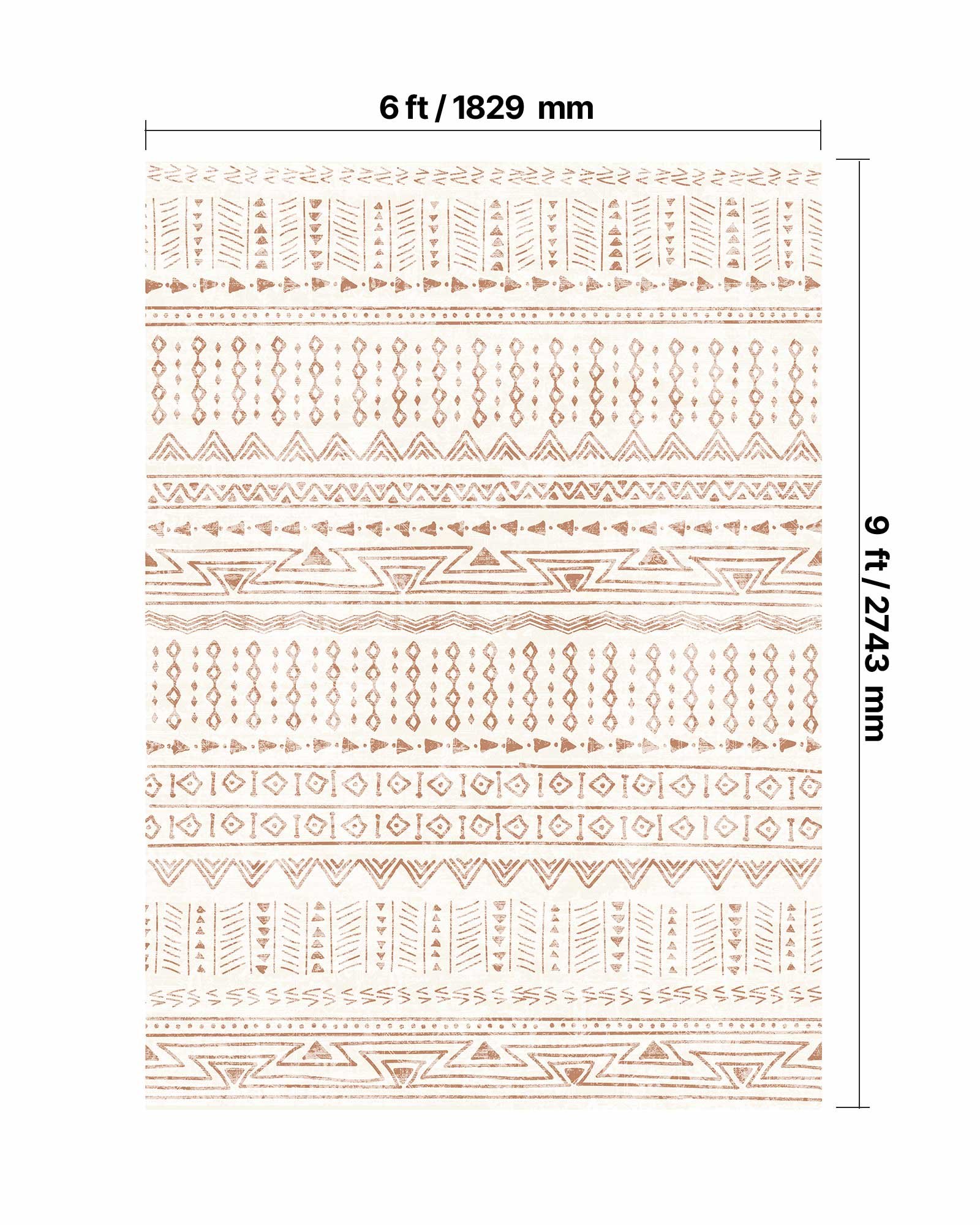 Area Rug, 6 X 9 Ft Large Washable Rug, Non-Slip And Tear-Resistant Soft Carpet, Pet & Child Friendly Modern Area Rugs, Indoor Mat For Bedroom, Office, Living Room, Kids Room, Entryway, Beige — imagen 5