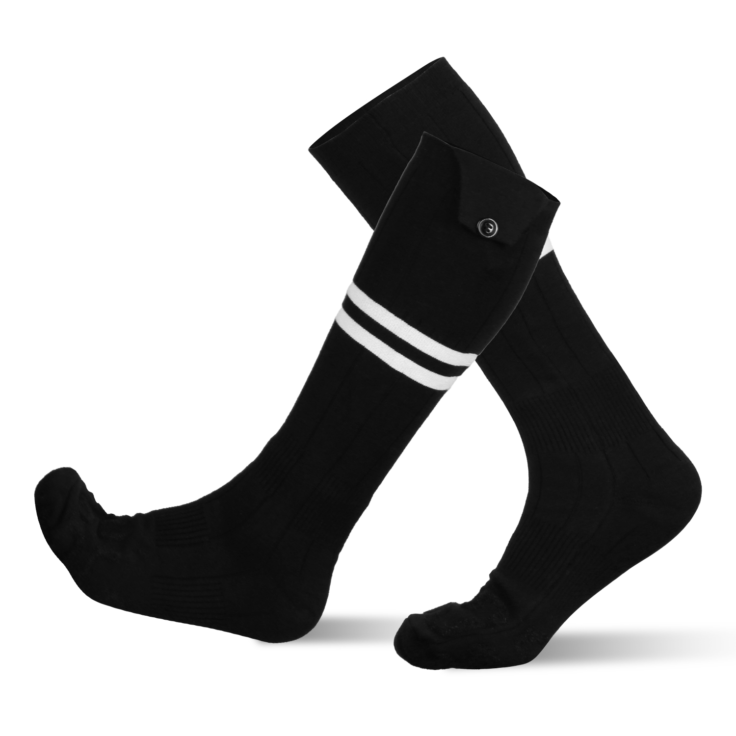2 Opciones de Tipo - 1 Par de Calcetines Térmicos para Hombre y Mujer, Calcetines Eléctricos Calefactables con Control por APP, Batería Recargable de 5000mAh, Calcetines Térmicos de Invierno para Esquí, Senderismo, Camping y Caza — imagen 13