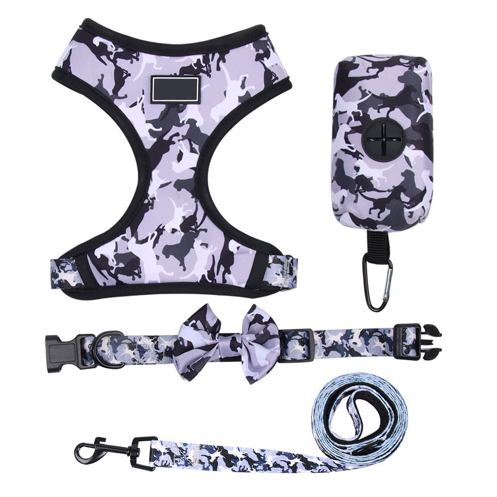 New Pet Leash Undershirt Type Dog Chest Strap Set Of Small And Medium-Sized Dog Walking Rope — image 7