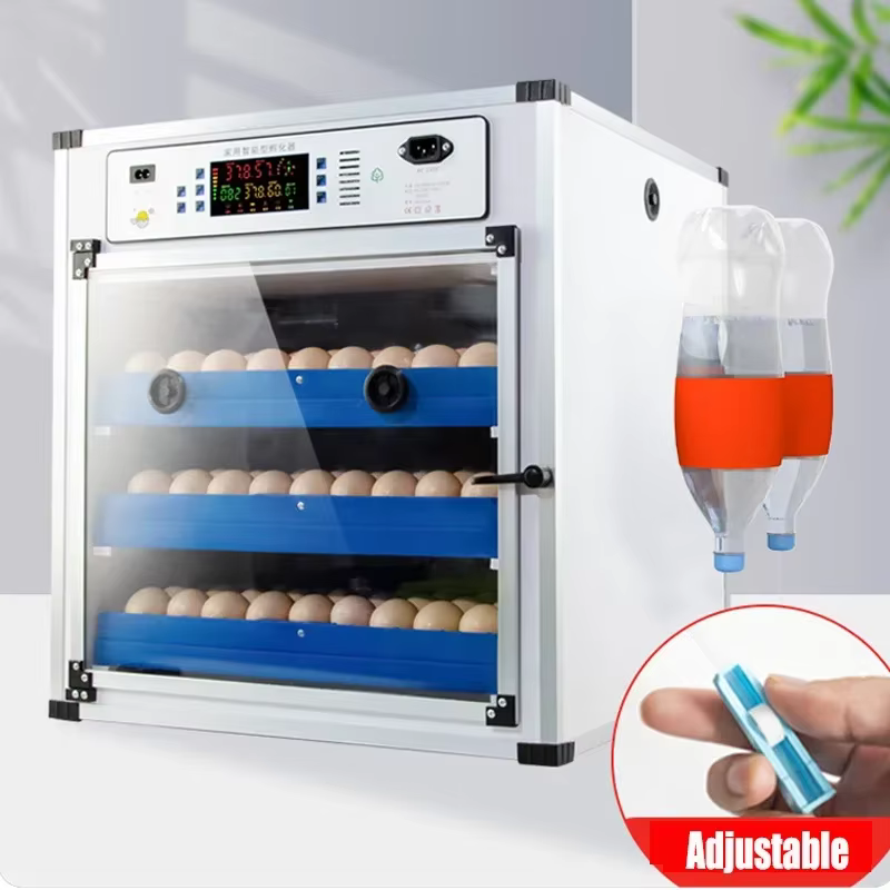 Incubador Inteligente Wi-Fi de 340 Huevos, Alimentación Dual y Control Remoto Automático para Pichones de Pollo, Ganso, Pato y Codornices — imagen 3