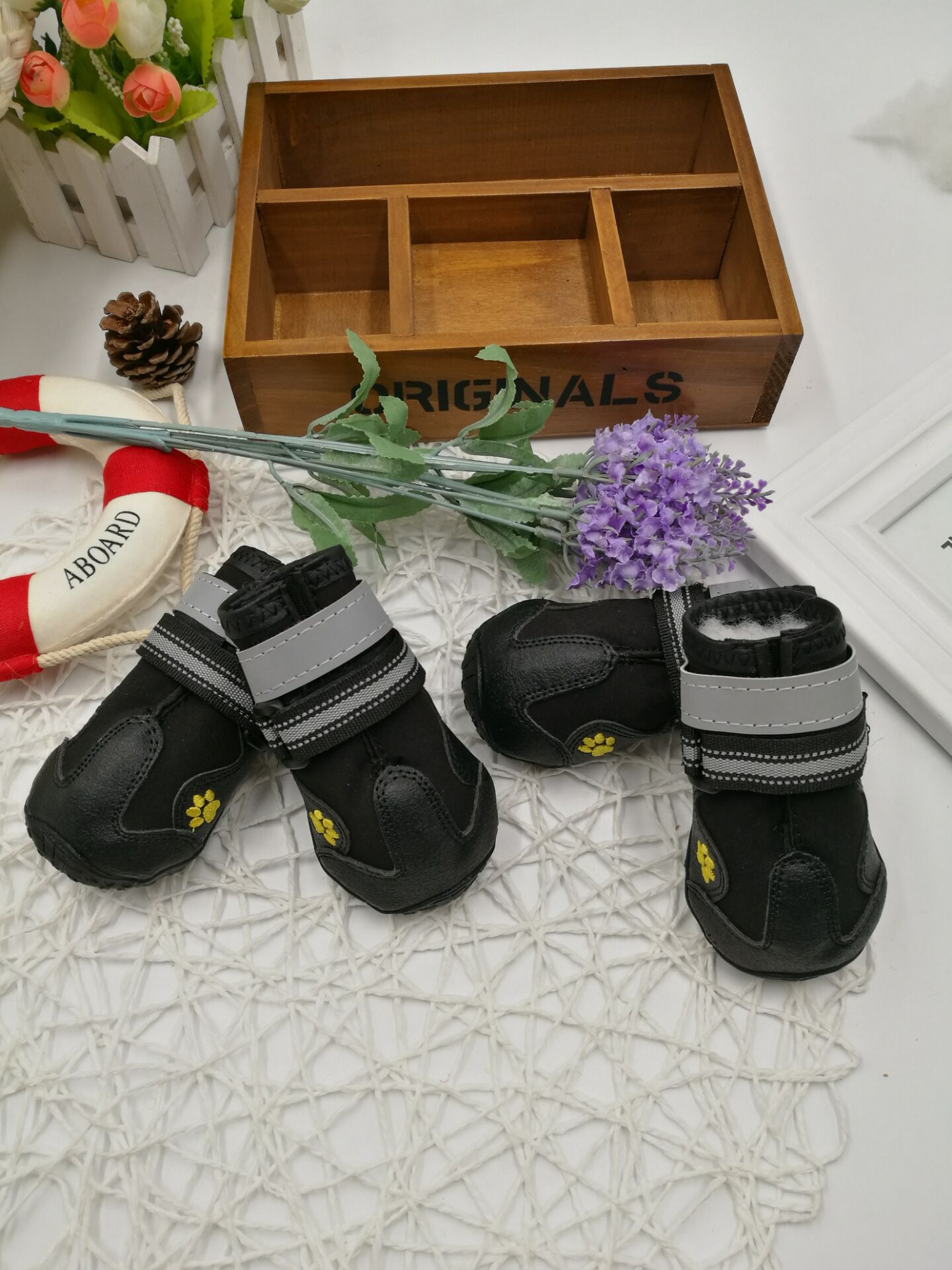 Zapatos para mascotas con suela de PVC impermeable — imagen 4