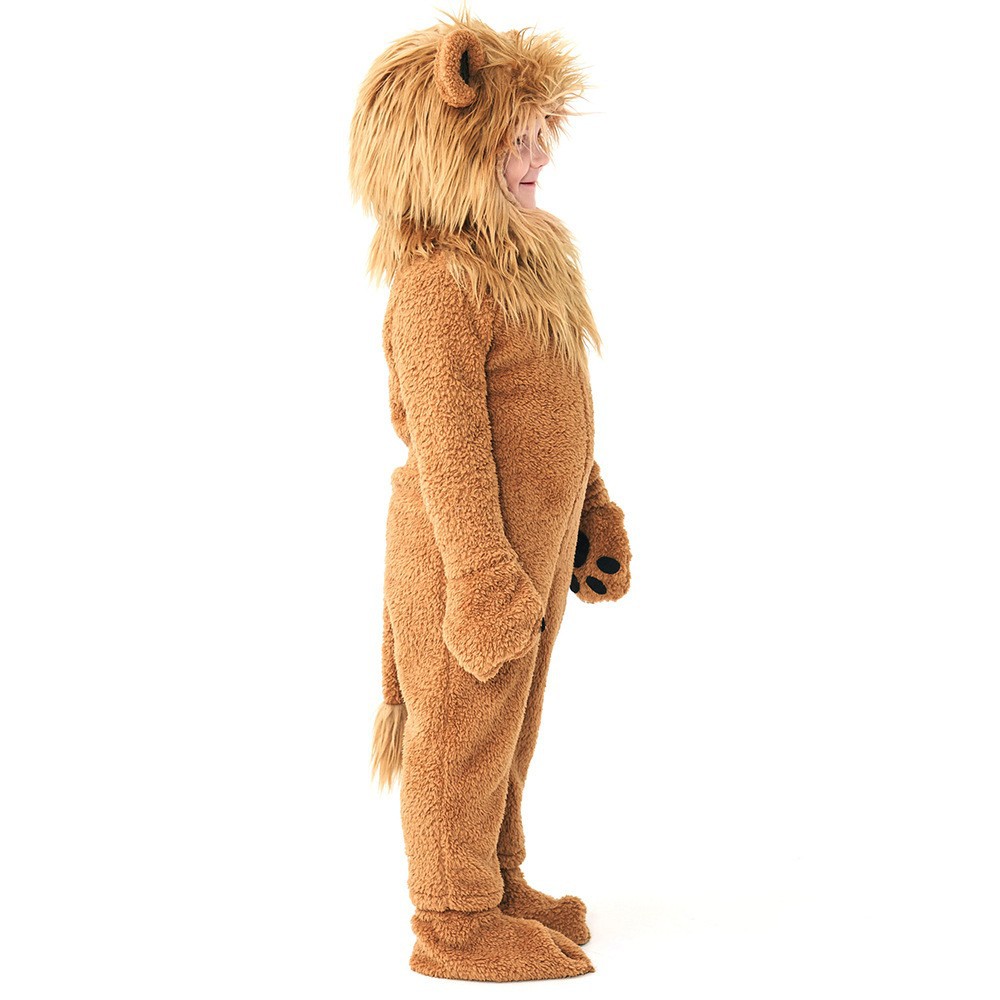 Disfraz de León Cómico para Niños: Ropa de Teatro o Baile con Pelo Fluffy y Cola — imagen 4