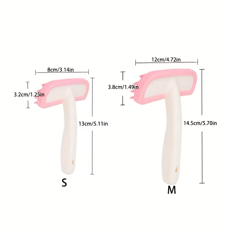 Cepillo de Masaje para Conejos y Roedores - Eliminador de Pelos Desmontable — imagen 2