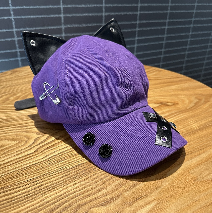 Gorra de Béisbol Original con Orejas de Gato en 3D — imagen 6