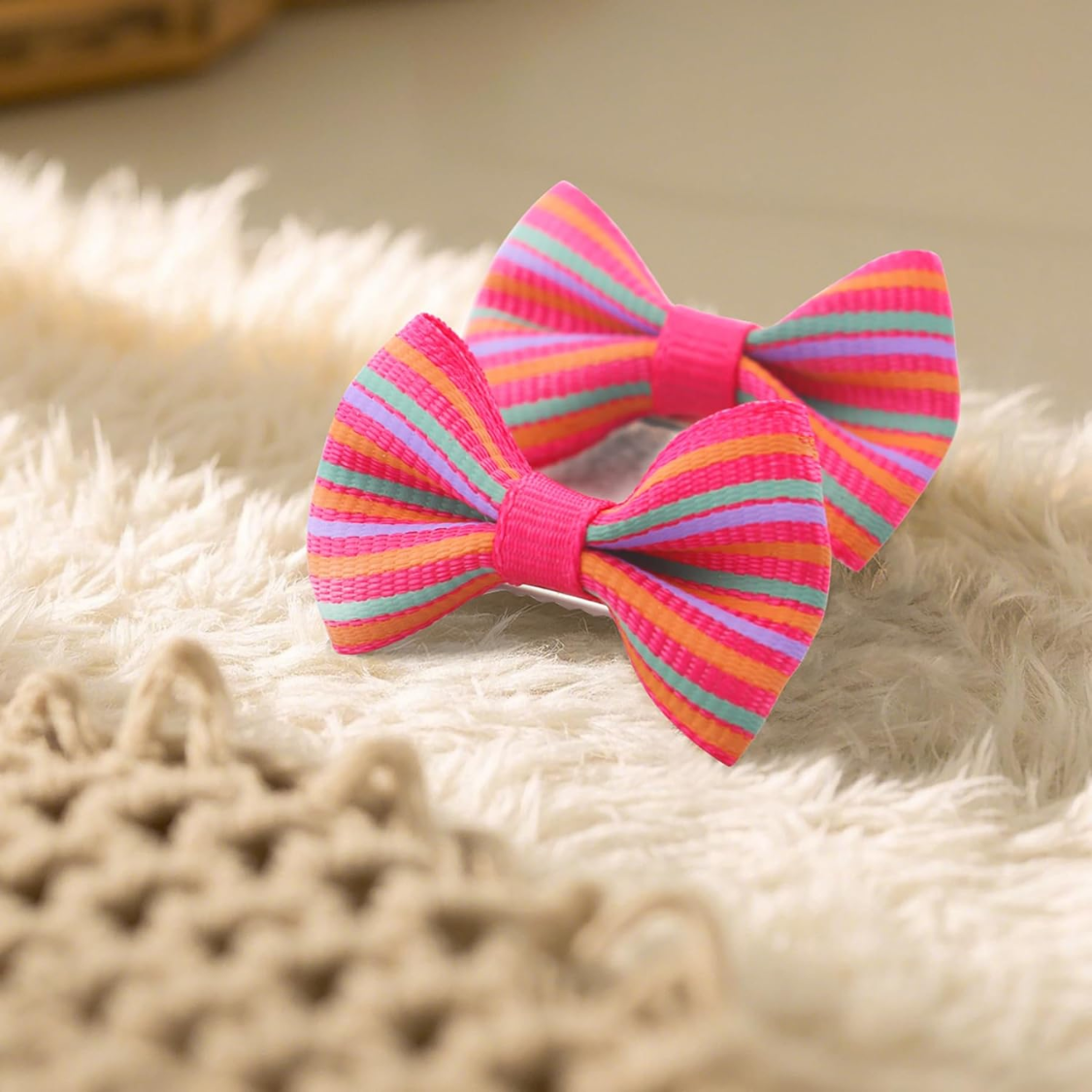 Pegatinas de Cabello para Perros Pequeñas - 60 Piezas para Accesorios de Aseo Canino Regalos para Mascotas — imagen 4