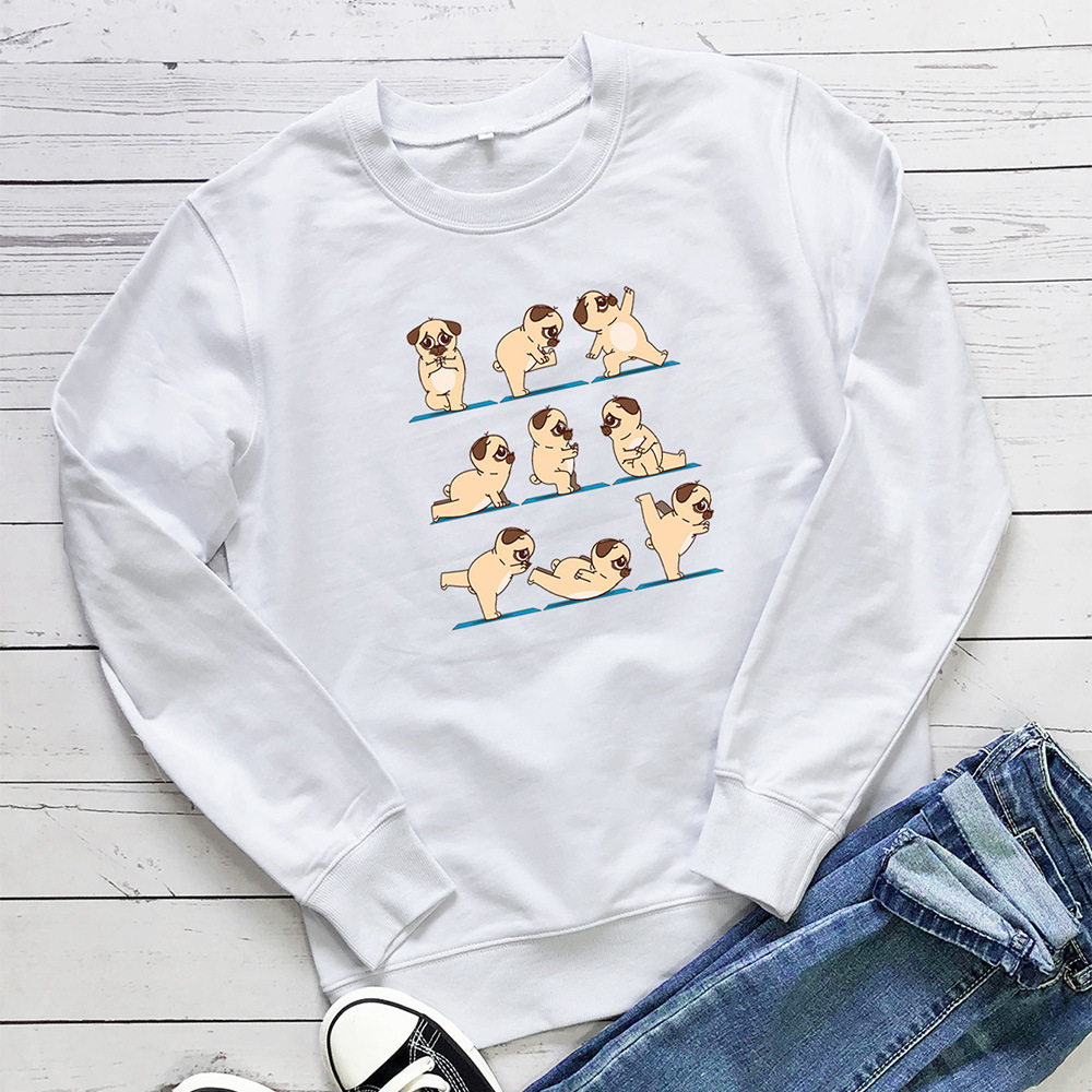 Yoga dog yoga hoodie — image 3