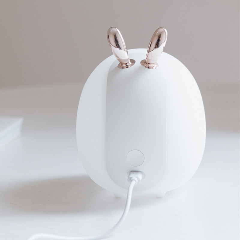 Lámpara de Noche de Ciervo de Caricatura con Carga USB, Conejo — imagen 4