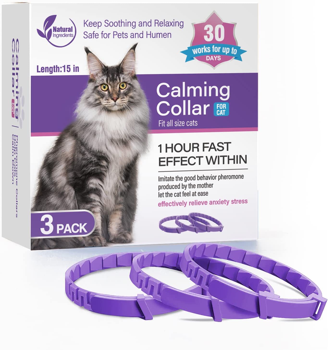 Collar de Calma para Mascotas Gatos Pacíficos — imagen 7