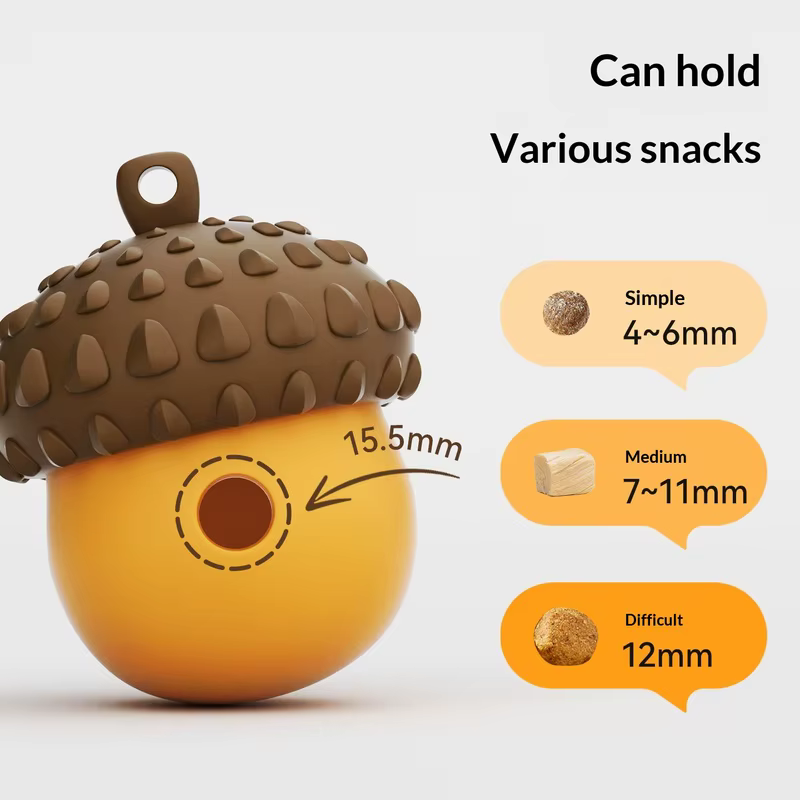 Dog treat-dispensing toy, food-hiding toy, puzzle toy, enrichment toy, sniffing toy, freeze-dried toy, all-in-one toy for cats a — image 2