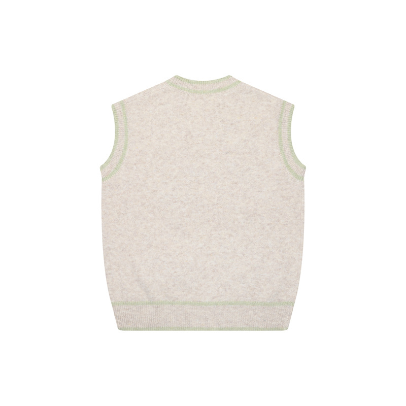 Picnic puppy sleeveless sweater vest for men and women — image 5