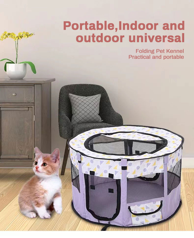 Cat Closed Delivery Room Foldable Cat Tent Dog Universal Puppies Cat Breeding Pet Supplies Cat Litter Box — image 2