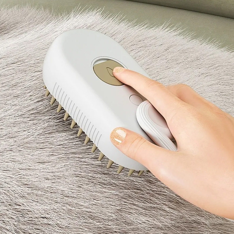 Electric Spray Pet Comb for Cats & Dogs - Massage, Float Hair Cleaning — image 3