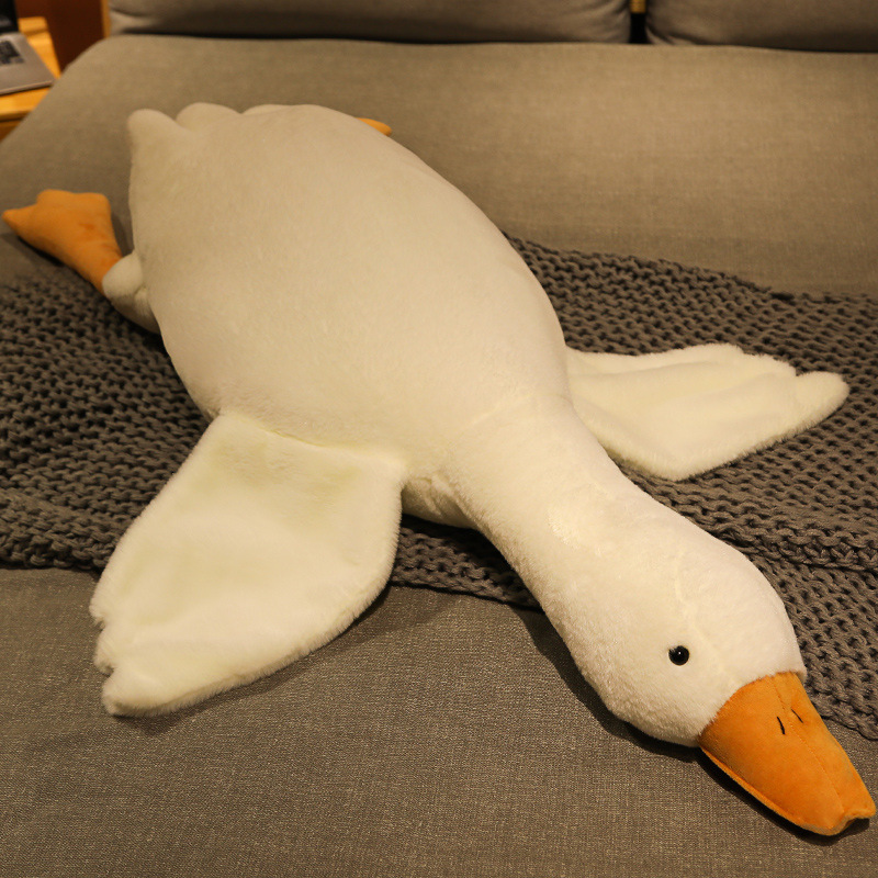 New Cute Big Goose Doll Plush Big White Goose Pillow Children's Gift — image 6