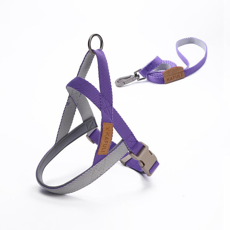 Dog Leash Pet Vest Chest Harness Medium And Large Dog French Dog Golden Retriever Dog Walking Rope — image 5