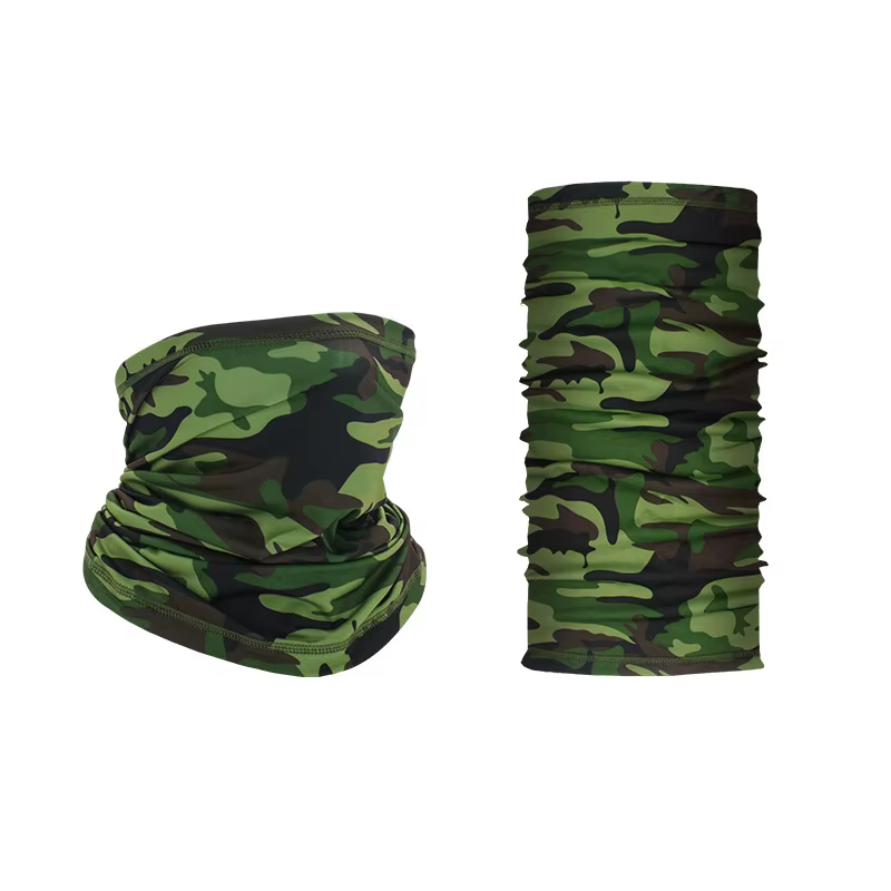 Men Women Head Face Neck Sunshade Collar Gaiter Tube Bandana Scarf Sports Headwear Scarves Dustproof Outdoor Fishing Neckerchief — image 3